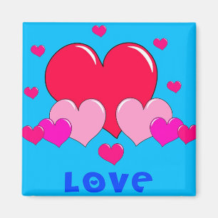 Love Hearts Magnet
