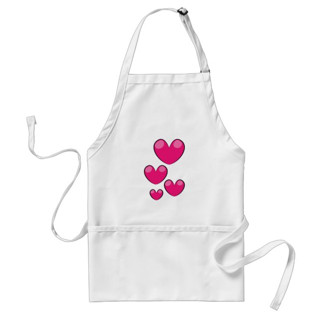 Love Hearts Standard Apron (Front)