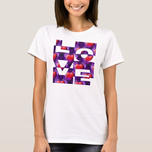 LOVE hearts T-Shirt (Front)