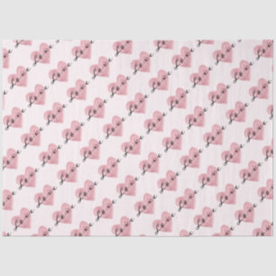 Love Hearts  Tissue Paper