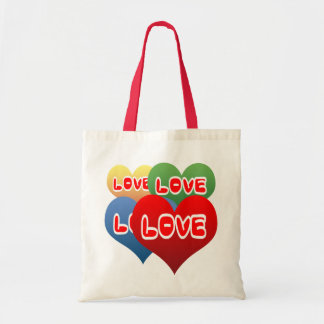 Love Hearts Tote Bag