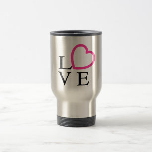 Love Hearts Travel Mug