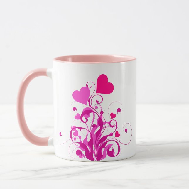 Love Hearts Tree-25053 Mug (Left)