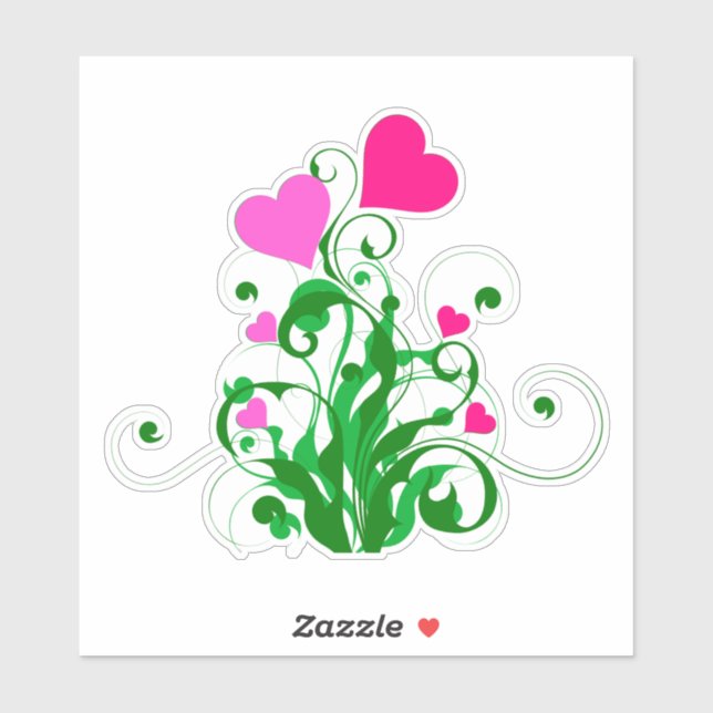 Love Hearts Tree-46555 (Sheet)