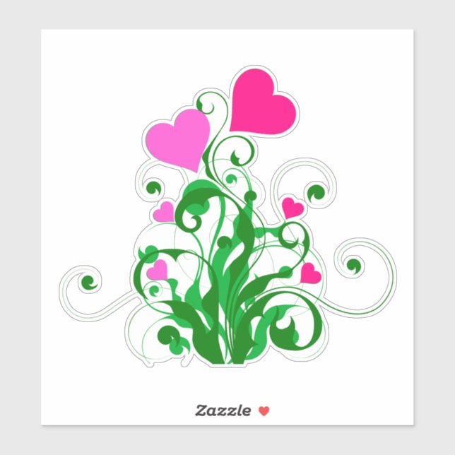 Love Hearts Tree-46555 (Sheet)