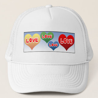 Love Hearts Trucker Hat