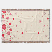 Love, Hearts, Valentines, Wedding - Blanket