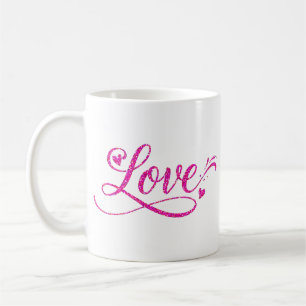 Love Hearts Wedding Anniversary Wife Mother Girl Coffee Mug