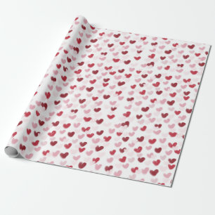 Love Hearts Wrapping Paper