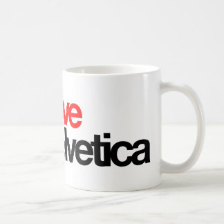 Love Helvetica Mug