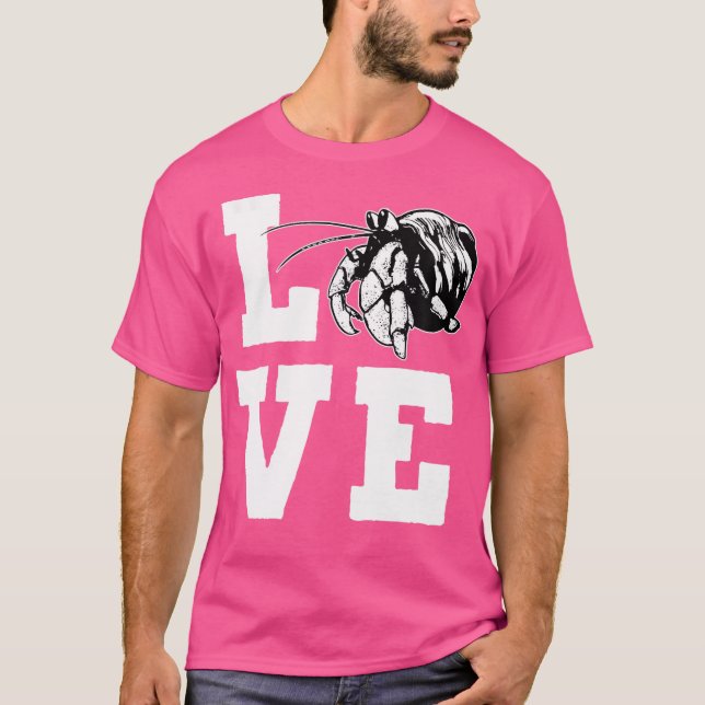 Love Hermit Crabs T-Shirt (Front)
