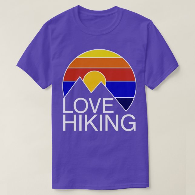Love hiking T-Shirt (Design Front)