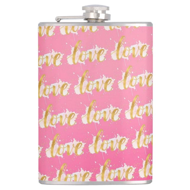 Love Hip Flask (Front)