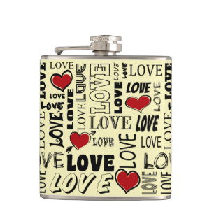Love Hip Flask