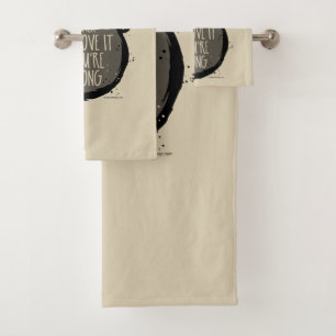 Love Hockey Bath Towel Set
