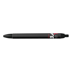 Love hockey black ink pen