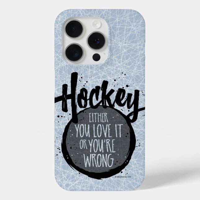 Love Hockey Case-Mate iPhone Case (Back)