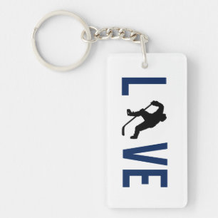 Love Hockey Key-chain Key Ring