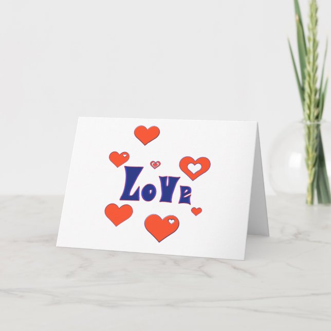 Love Holiday Card (Front)