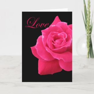 Love Holiday Card