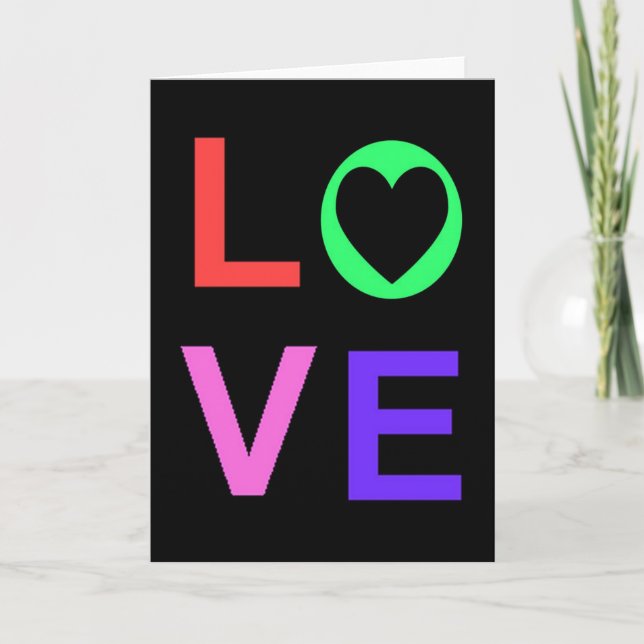 Love Holiday Card (Front)