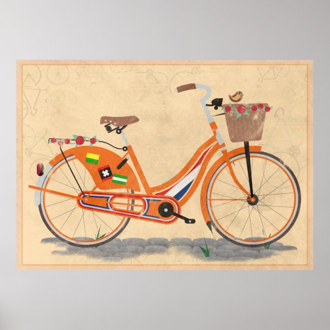 Love Holland, Love Bike Poster (Front)