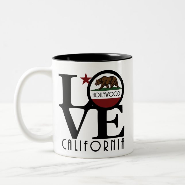 LOVE Hollywood California 11oz Mug (Left)