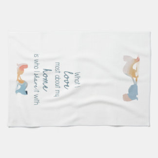 Love Home Ferrets Tea Towel