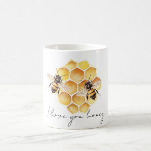 Love Honey Bees Coffee Mug