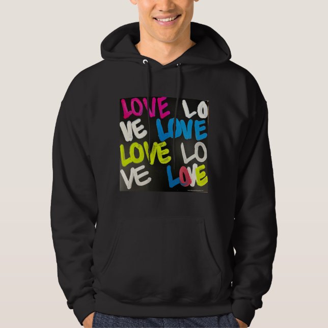 Love Hoodie Sweatshirt (Men) (Front)