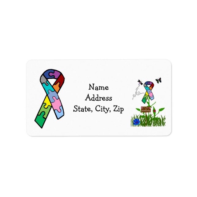 Love Hope and Understanding Address labels (Front)