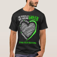 Love Hope Awareness We Wear Green Cerebral Palsy A