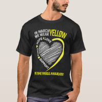 Love Hope Faith March We Wear Yellow Endometriosis