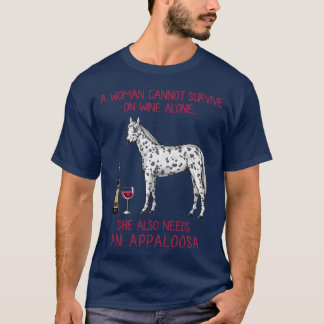Love Horse Love Wine gift T-Shirt
