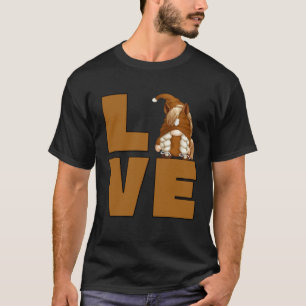 Love Horse Mum Gnome Graphic For Women Horse Ridi T-Shirt