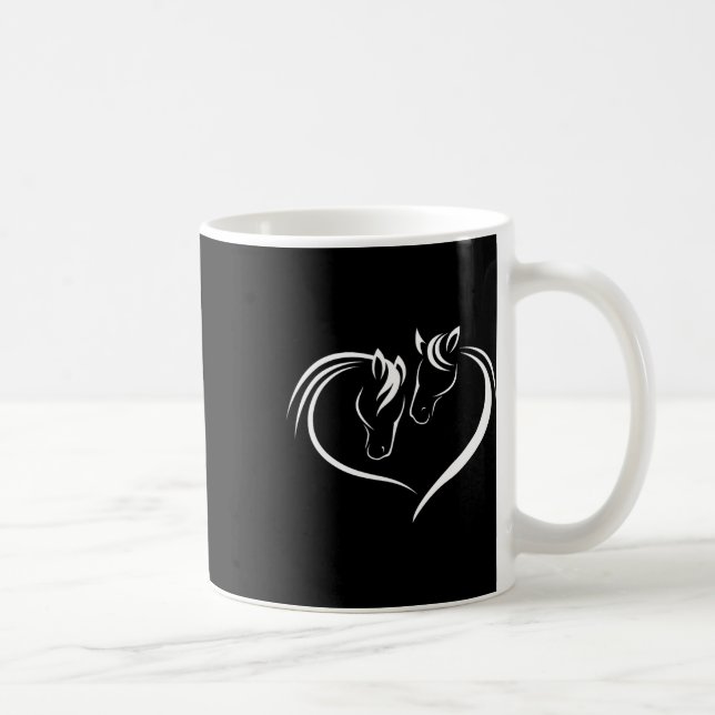 Love Horses  Coffee Mug (Right)