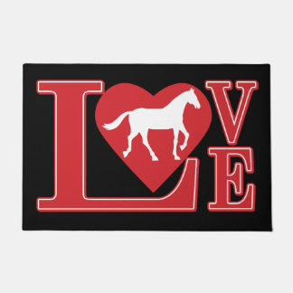 Love Horses Doormat