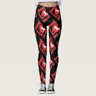 Love Horses, I lovve Horses Leggings