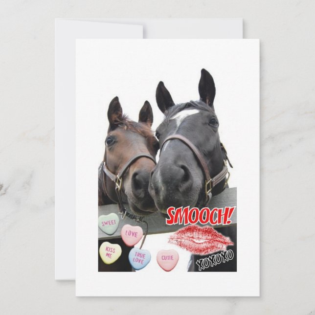 Love Horses Invitation (Front)