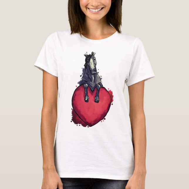 Love horses T-Shirt (Front)