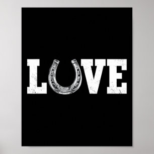 Love Horsescute Ss Cute Ss Horse Horseback Riding Poster