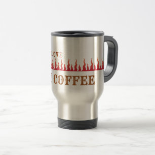 "Love Hot Coffee Cup – Perfect Mug for Coffee Love