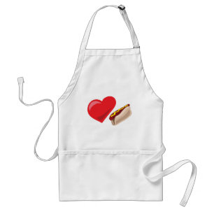 Love hot dogs! Customisable: Standard Apron