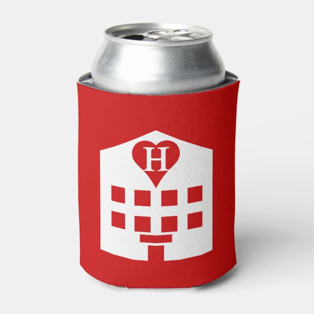Love Hotel Japanese Emoji Can Cooler (Can Front)
