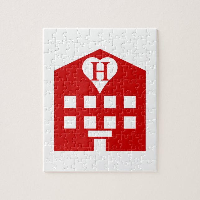 Love Hotel Japanese Emoji Jigsaw Puzzle (Vertical)