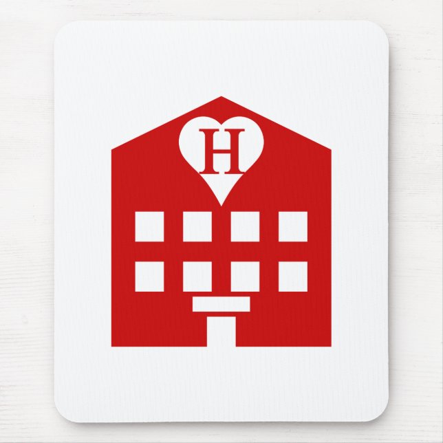 Love Hotel Japanese Emoji Mouse Mat (Front)