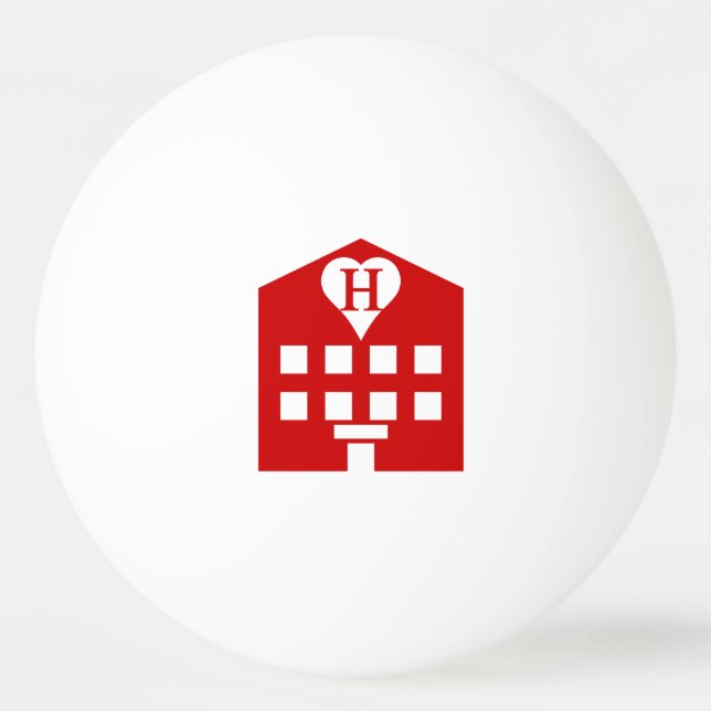 Love Hotel Japanese Emoji Ping Pong Ball (Front)