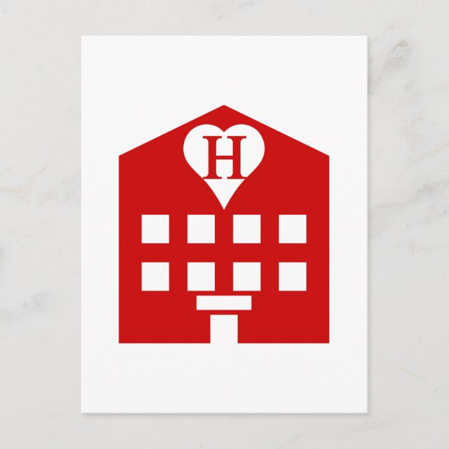 Love Hotel Japanese Emoji Postcard (Front)