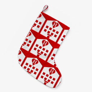 Love Hotel Japanese Emoji Small Christmas Stocking