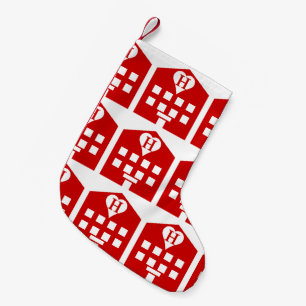Love Hotel Japanese Emoji Small Christmas Stocking